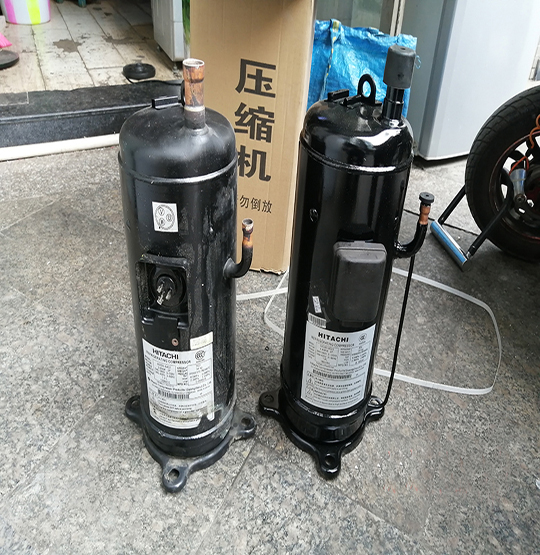 雁峰中央空调压缩机的更换维修